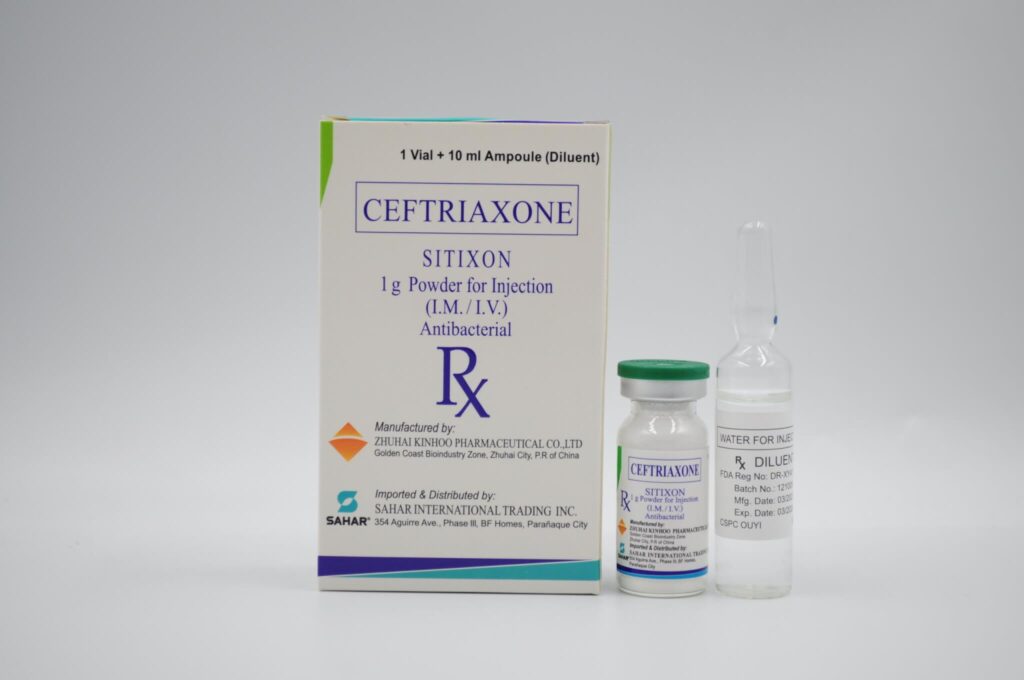 iv ceftriaxone