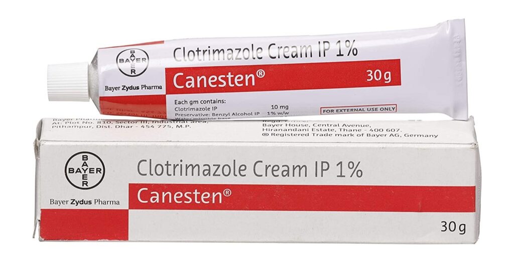 Clotrimazole (Lotrimin, Canesten)