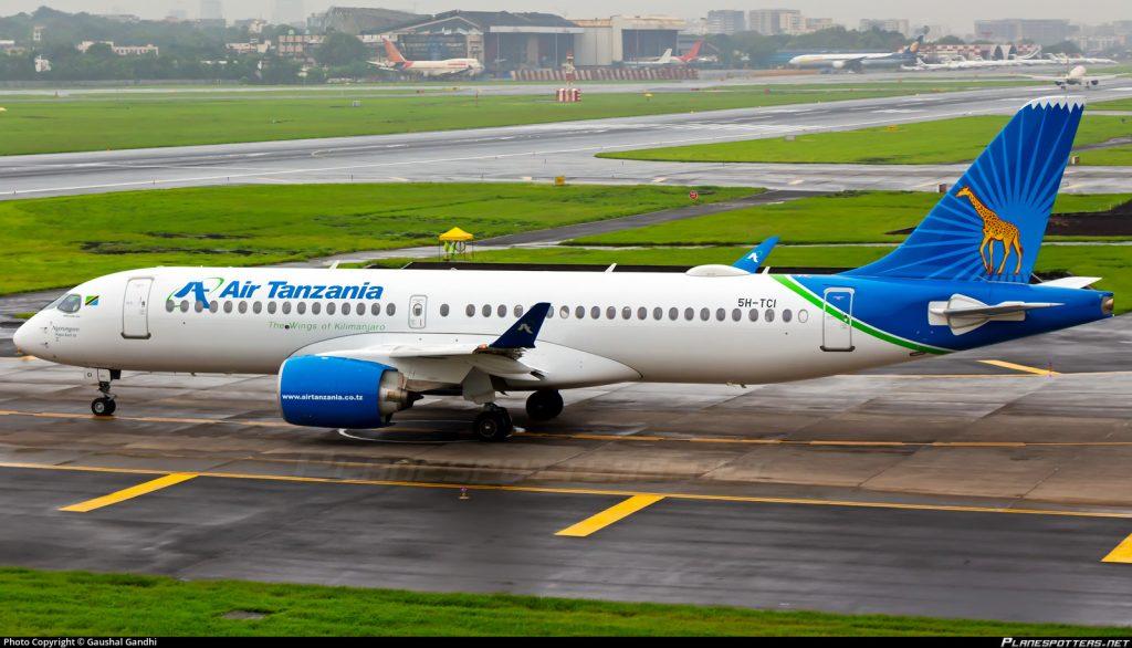 Air Tanzania plane